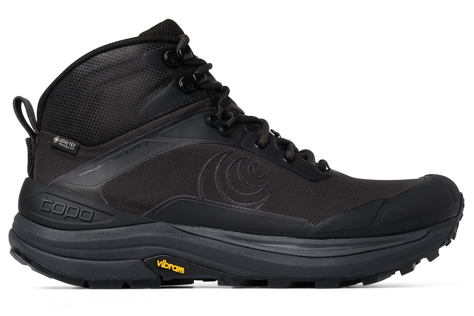 Topo Men's Trailventure 3 GTX Hiking Shoes – Black/Black