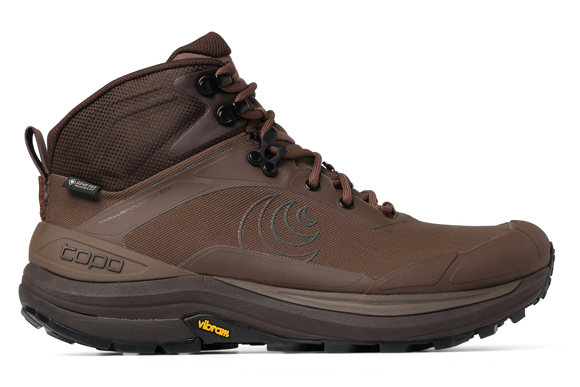 Topo Men's Trailventure 3 GTX Hiking Shoes – Brown/Black