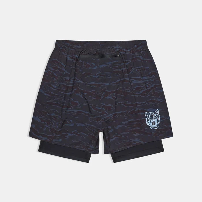 Saysky Men's Tiger Pace 2 in 1 Shorts 5''