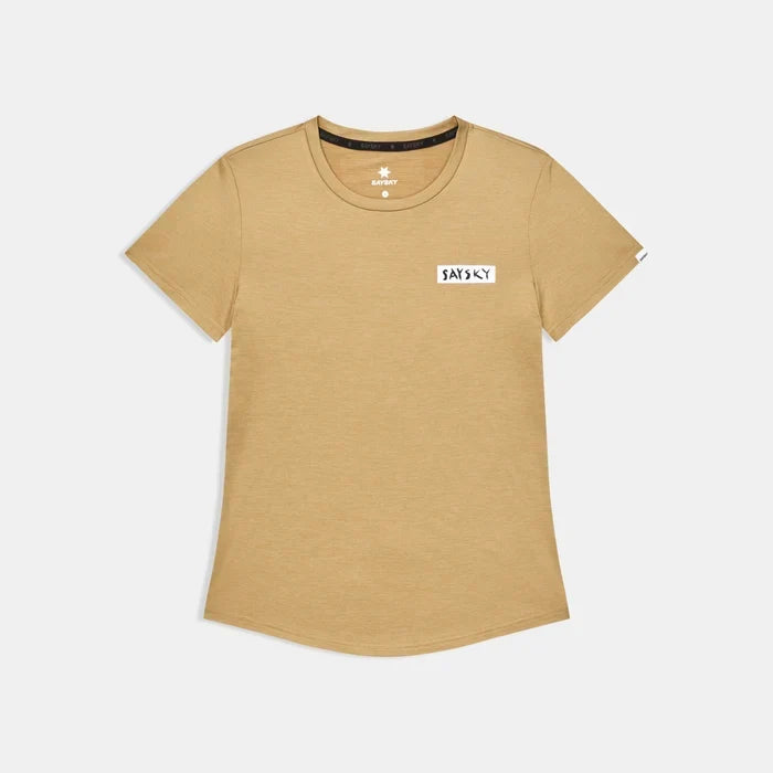 Saysky Women's Tiger Pace T-Shirt Beige XS