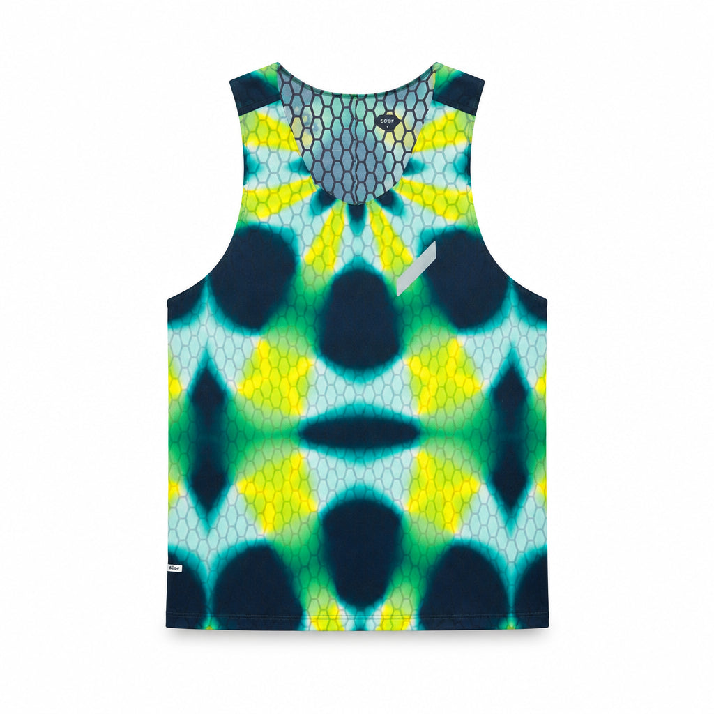 SOAR Men's Graphene Vest Green Kaleidoscope S 