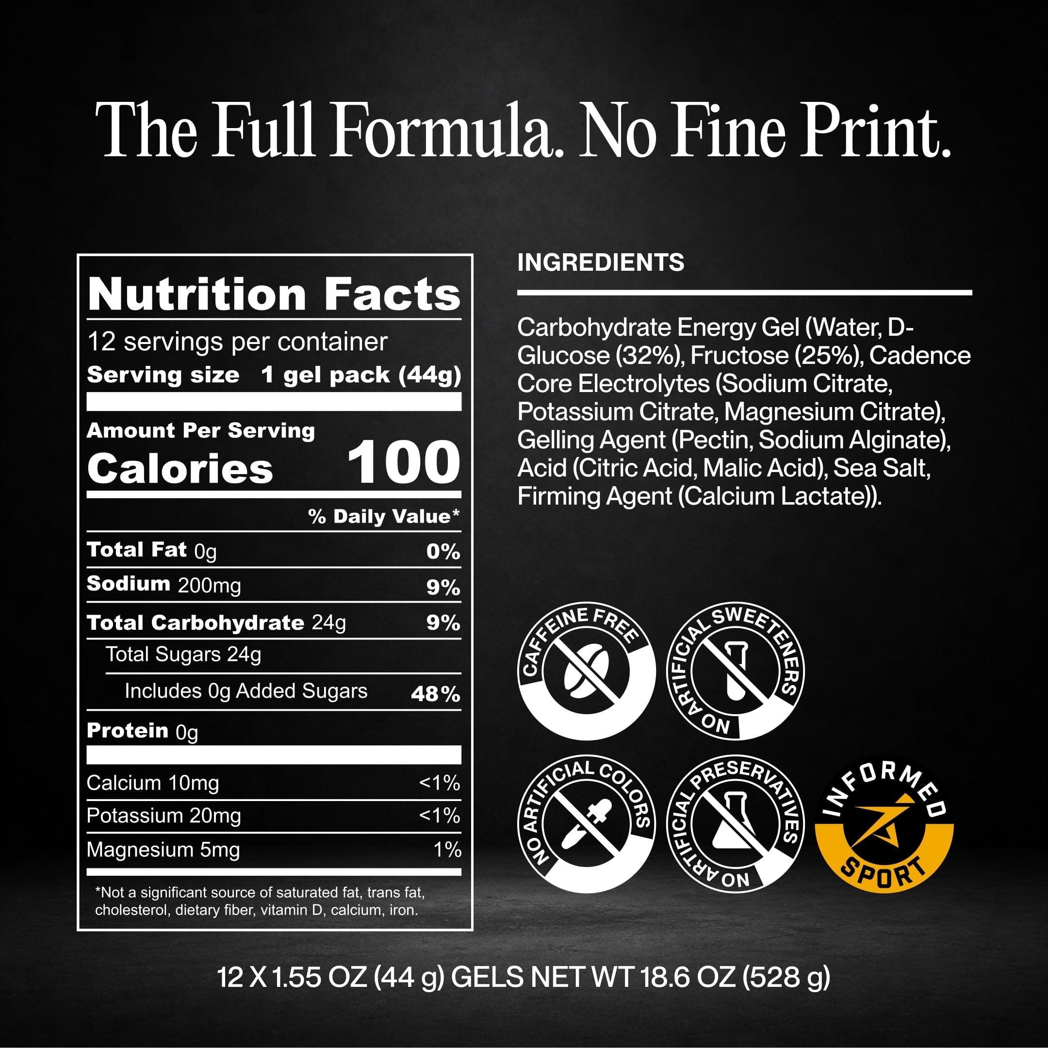 Cadence Fuel Gel 44g 