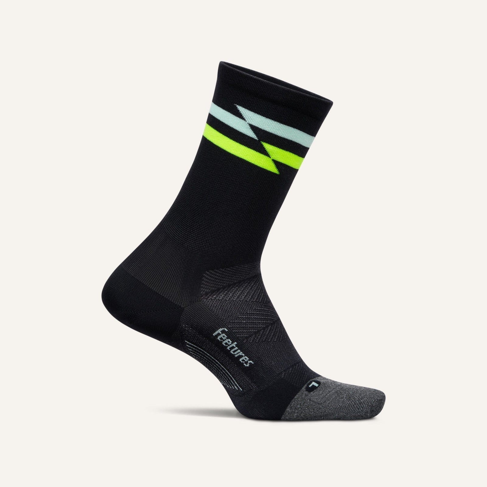 Feetures Elite Ultra Light Cushion Mini Crew Socks - Night Track