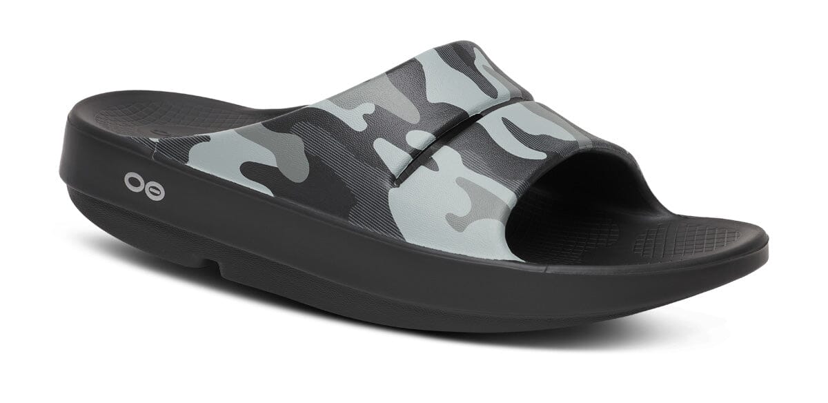 OOFOS Unisex OOahh Sport Slide Sandal - Night Camo Night Camo US M4/W6 EU 37 