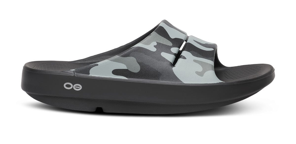 OOFOS Unisex OOahh Sport Slide Sandal - Night Camo Night Camo US M4/W6 EU 37 