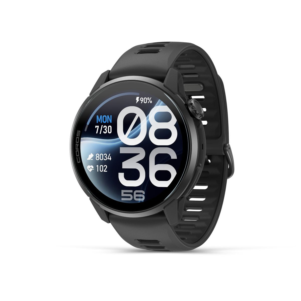 COROS Pace 4 Pro GPS Watch Black (Silicone Band) One Size 