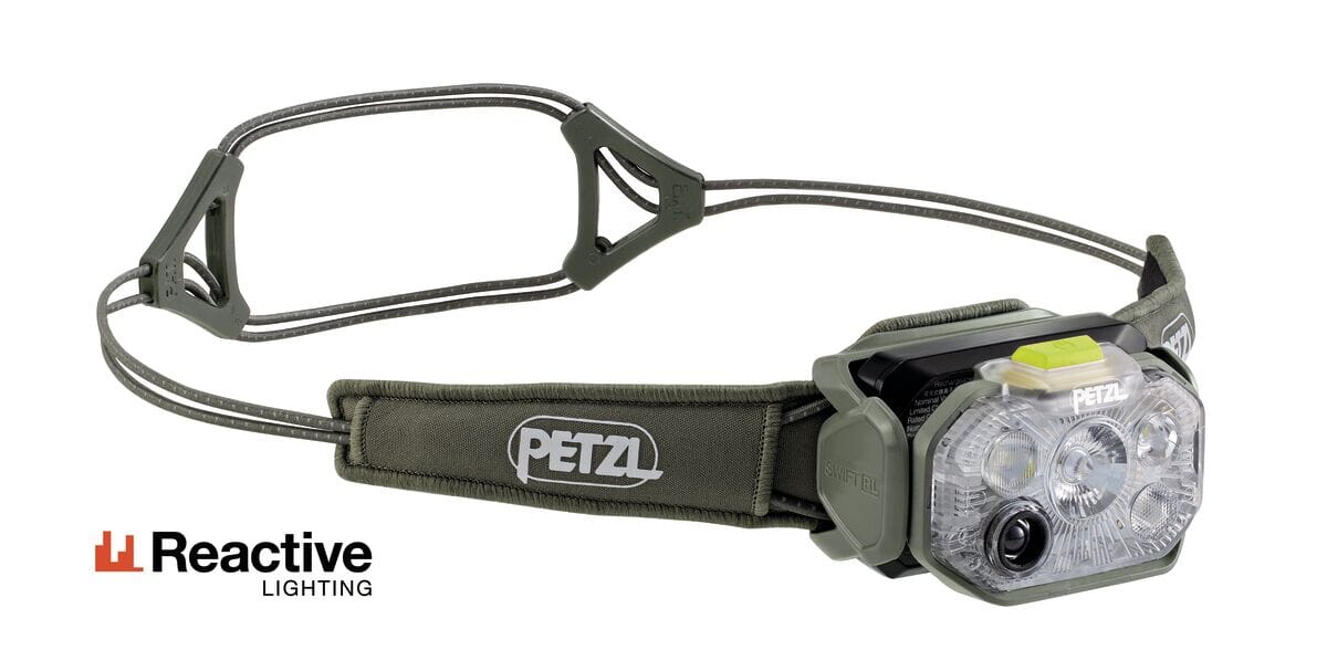 Petzl Swift RL Headlamp Jungle Green 
