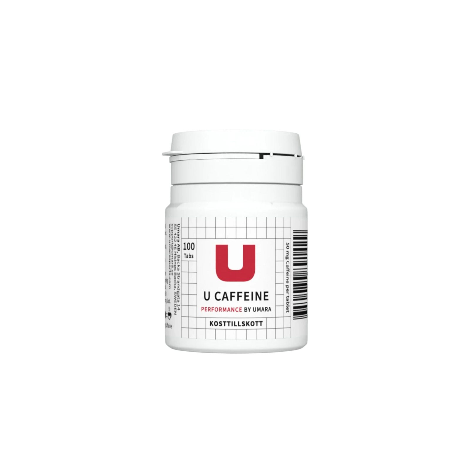 UMARA U Caffeine Tablets Tablet 50 mg (100pcs) 
