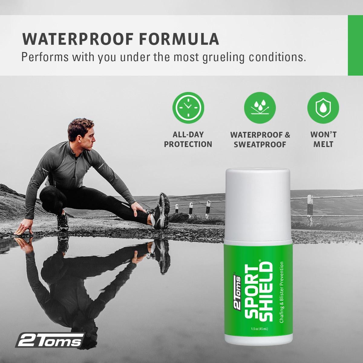 2Toms SportShield Anti Chafing Roll-On 1.5 oz