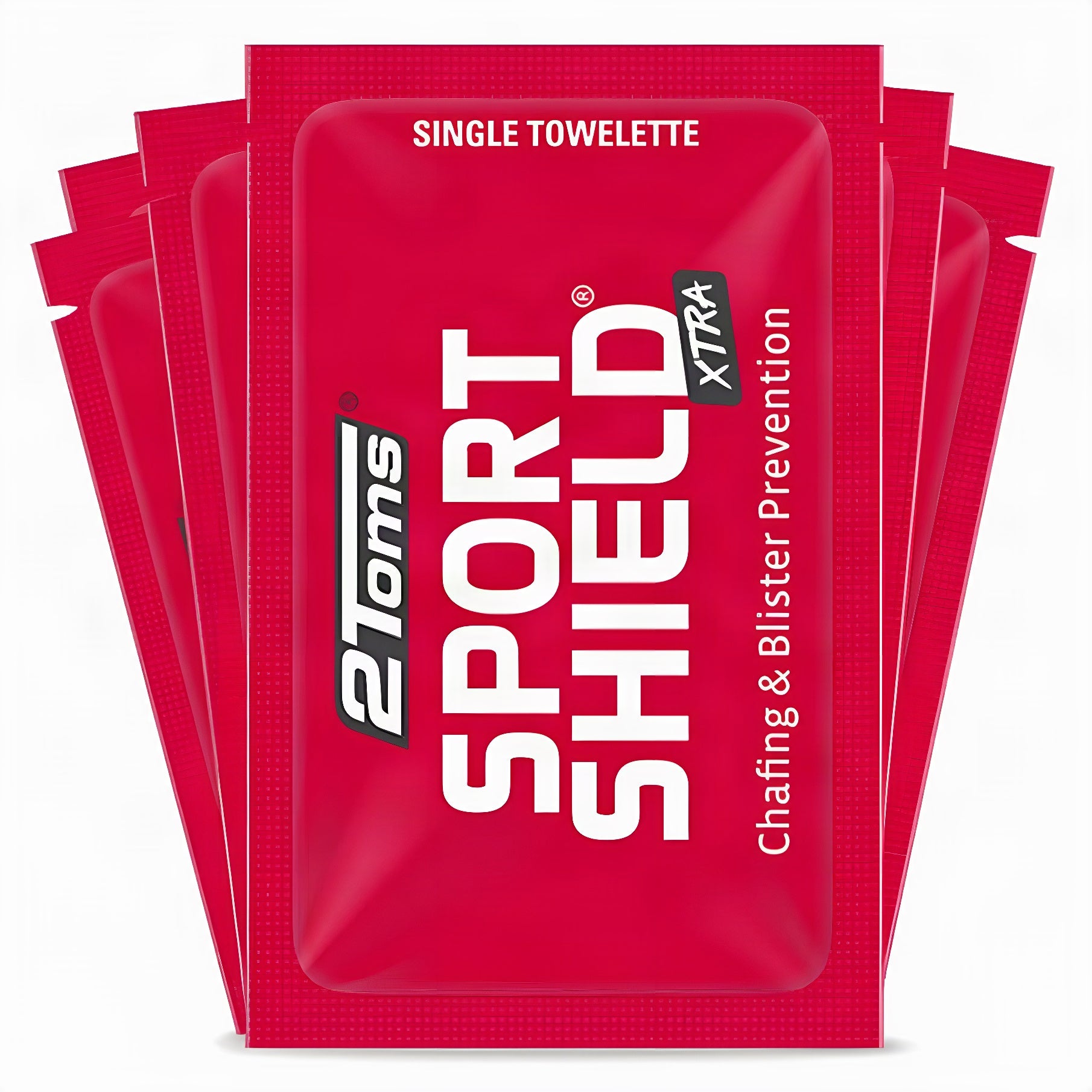2Toms SportShield XTRA Anti Chafing Towelettes (6-Pack)