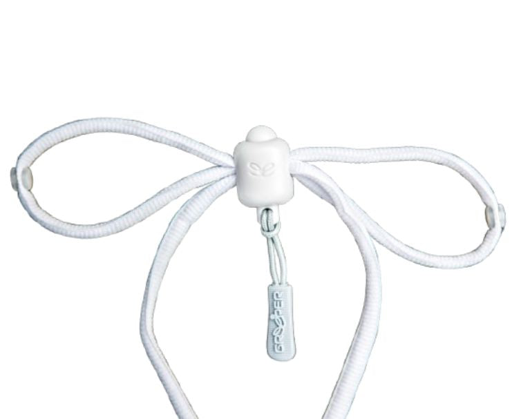 Greeper Sports No Tie Laces White One Size