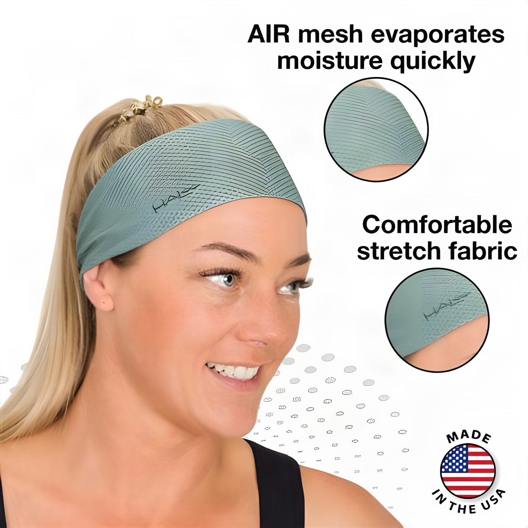 Halo AIR Bandit 4" Wide Pullover Headband