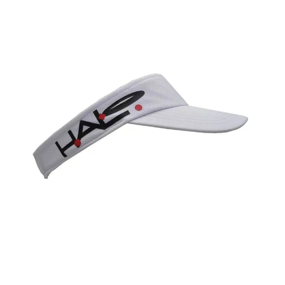 Halo Sport Visor Logo Black/White One Size