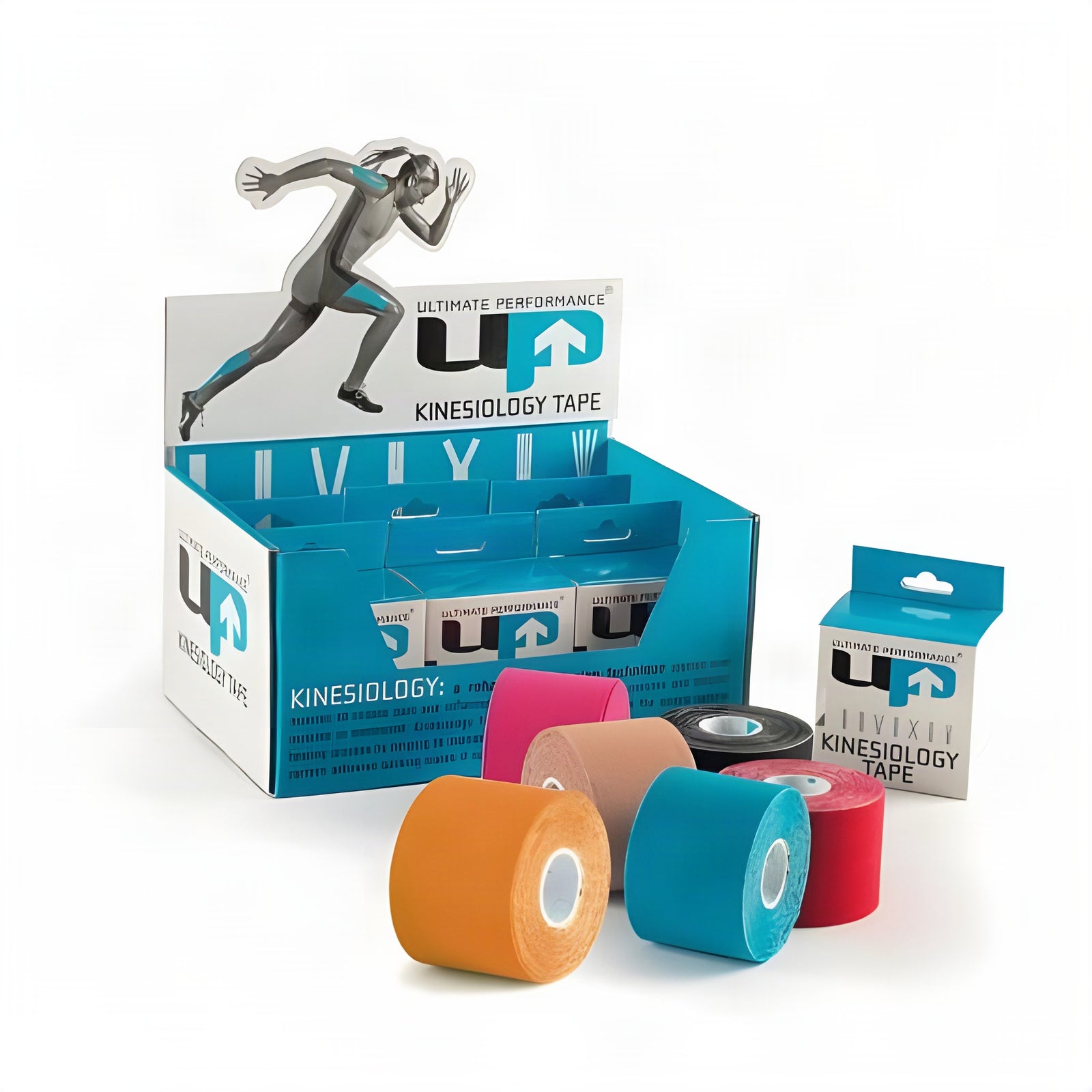Ultimate Performance Kinesiology Tape 5cm x 5m Pink One Size