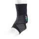 Ultimate Performance Neoprene Ankle Support with Straps Black One Size