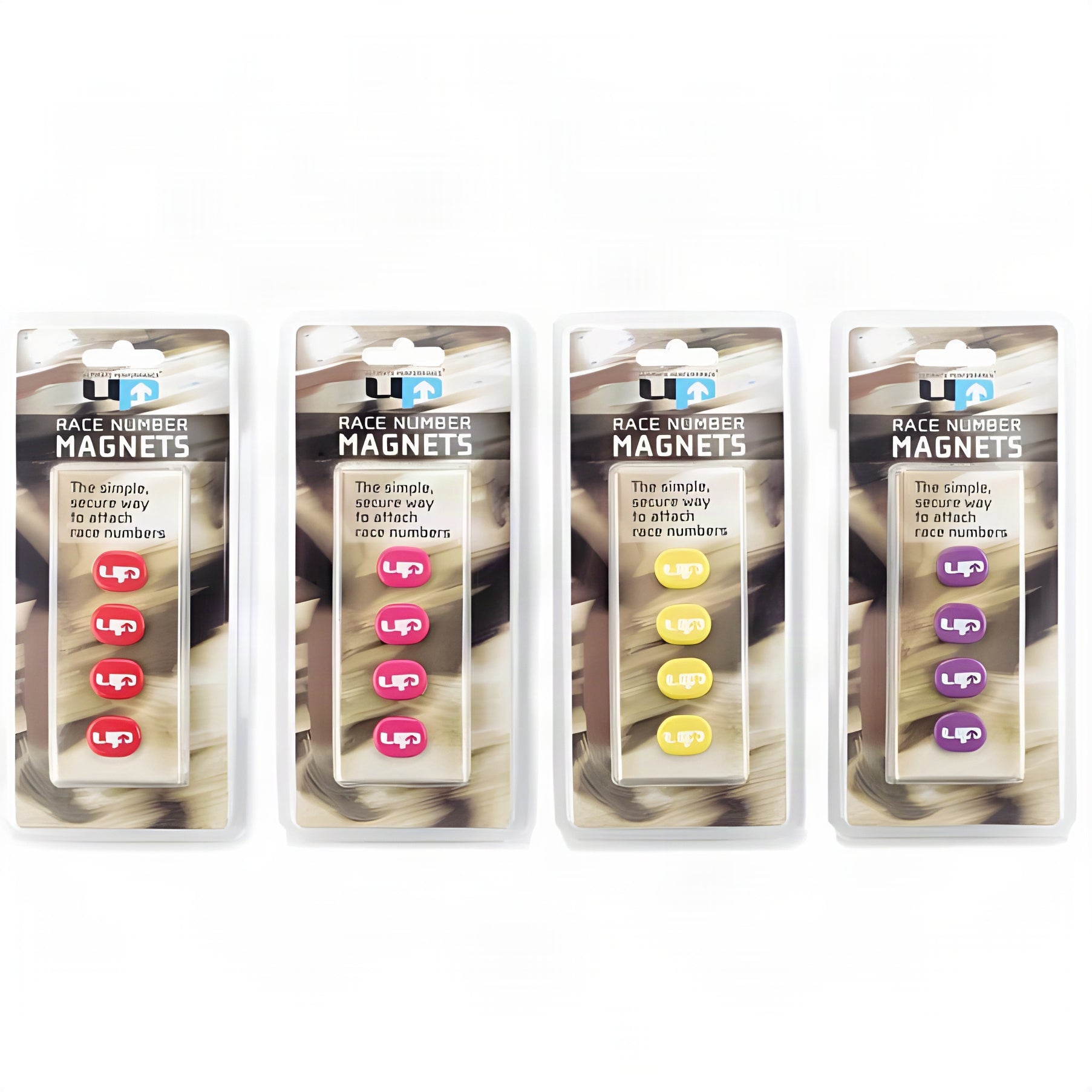 Ultimate Performance Race Number Magnets (4-Pack)