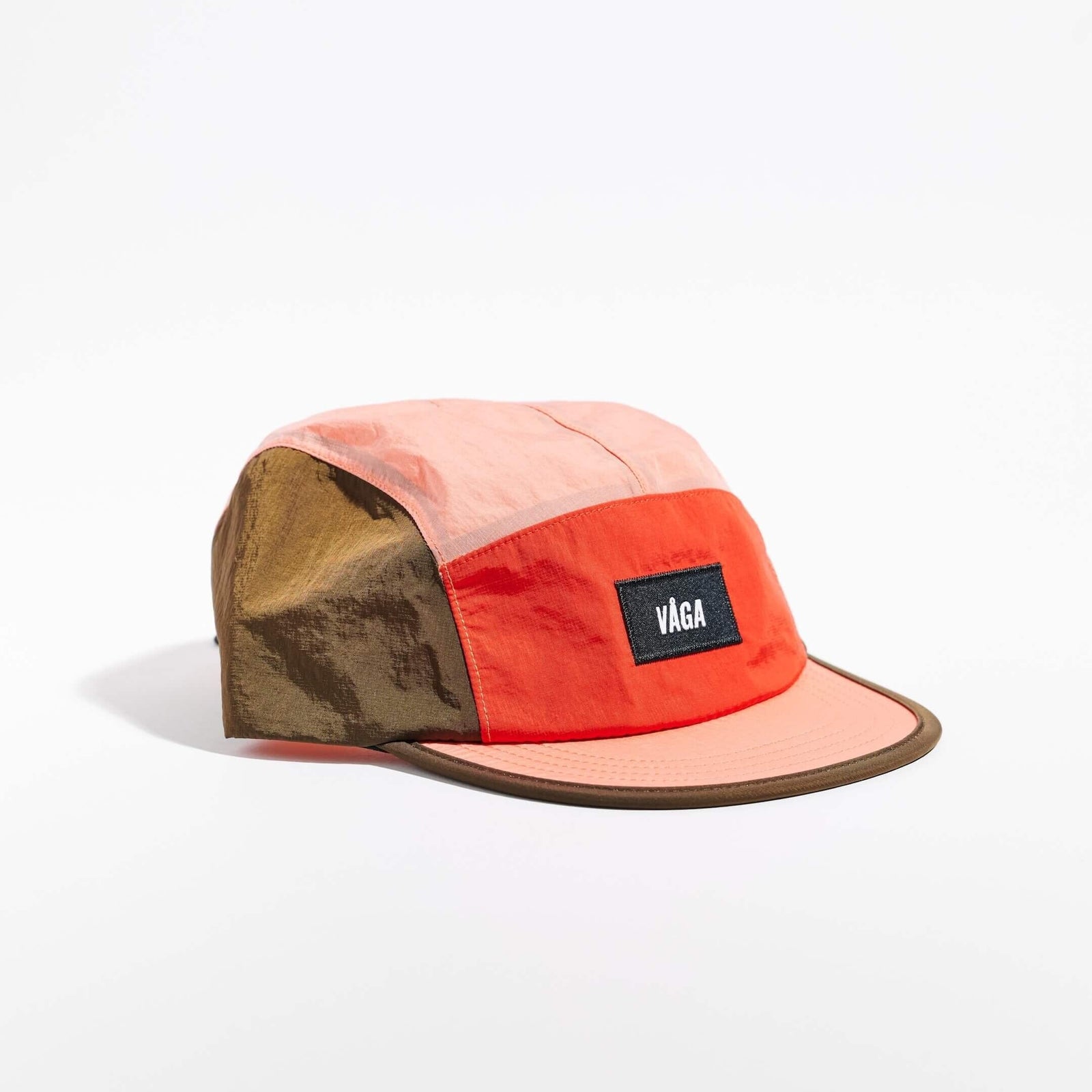 VAGA Pacer Cap - Flame Red/Coral/Brown