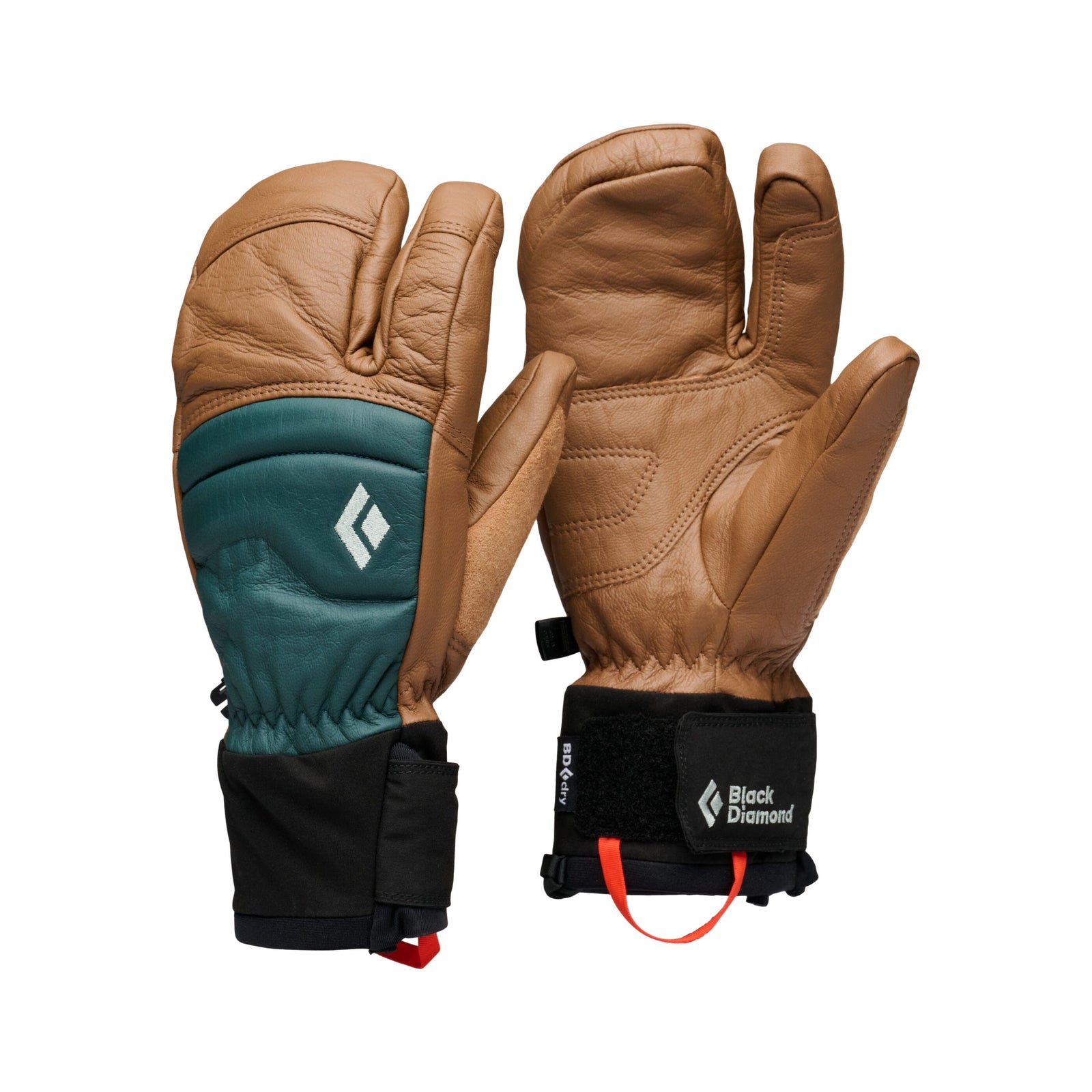 Black Diamond Women's Spark Finger Gloves Rye-Deep Woods M 