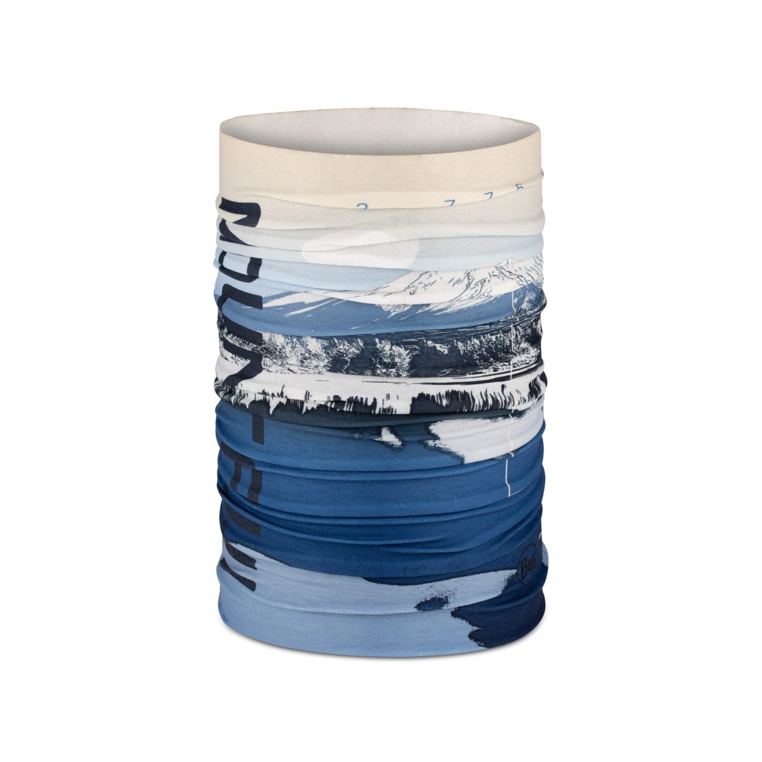 BUFF Original EcoStretch Neckwear Mount Fuji Peak Blue One Size 