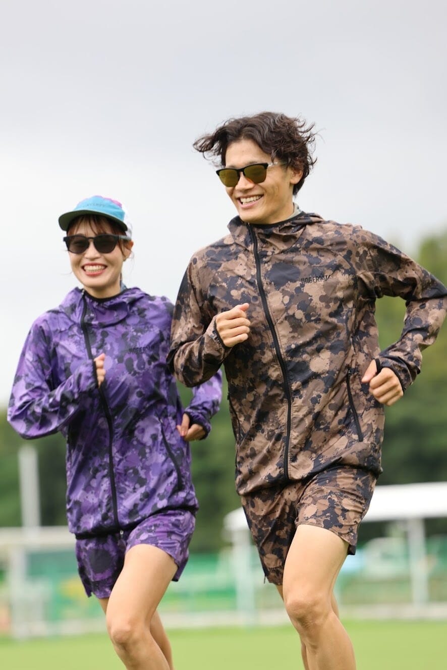 JINGER Unisex Hooded Running Jacket J-3019 