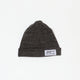 JINGER Unisex Rib-Knit Beanie J-7026 Black One Size 