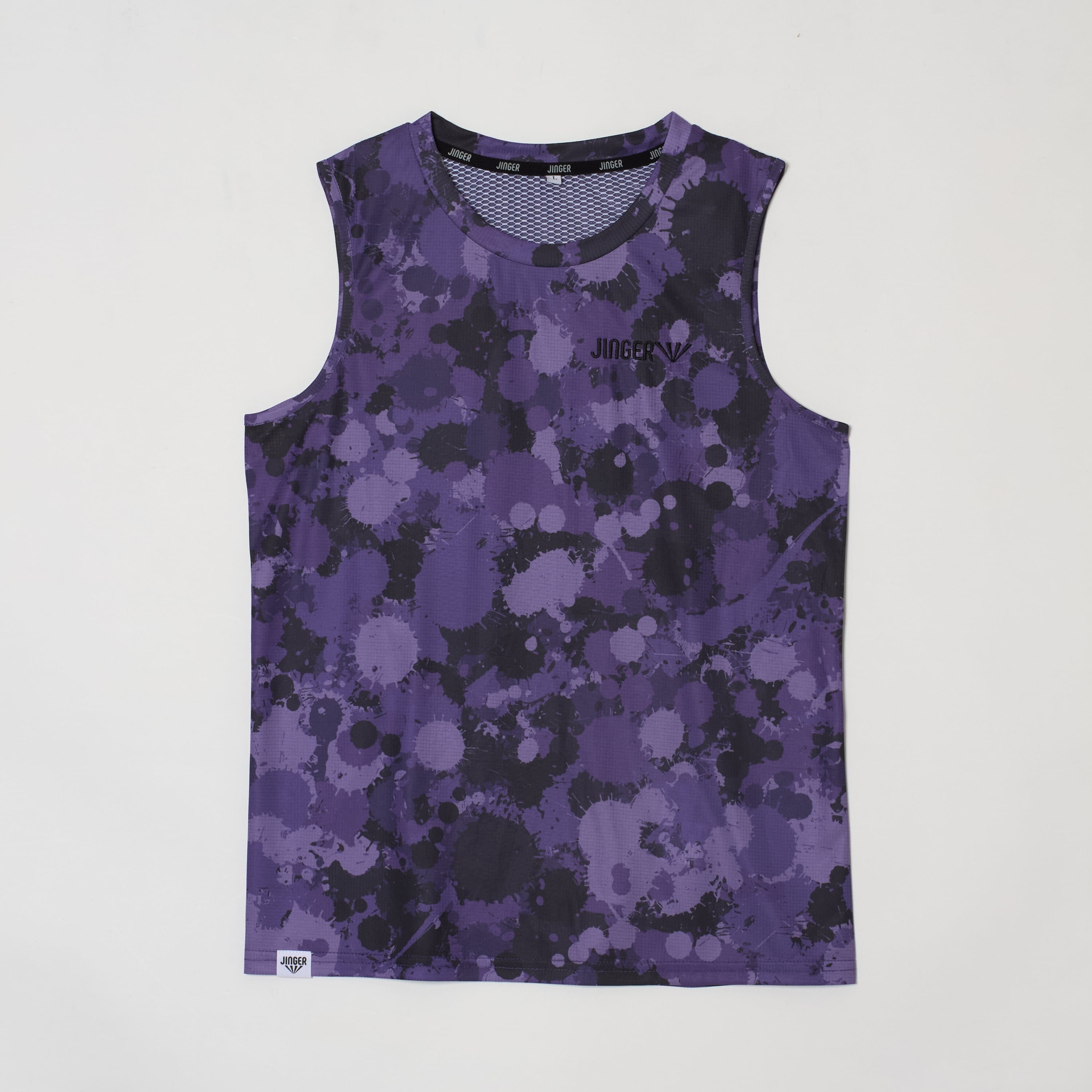 JINGER Women's Running Tank Top JF-6035 Purple S 