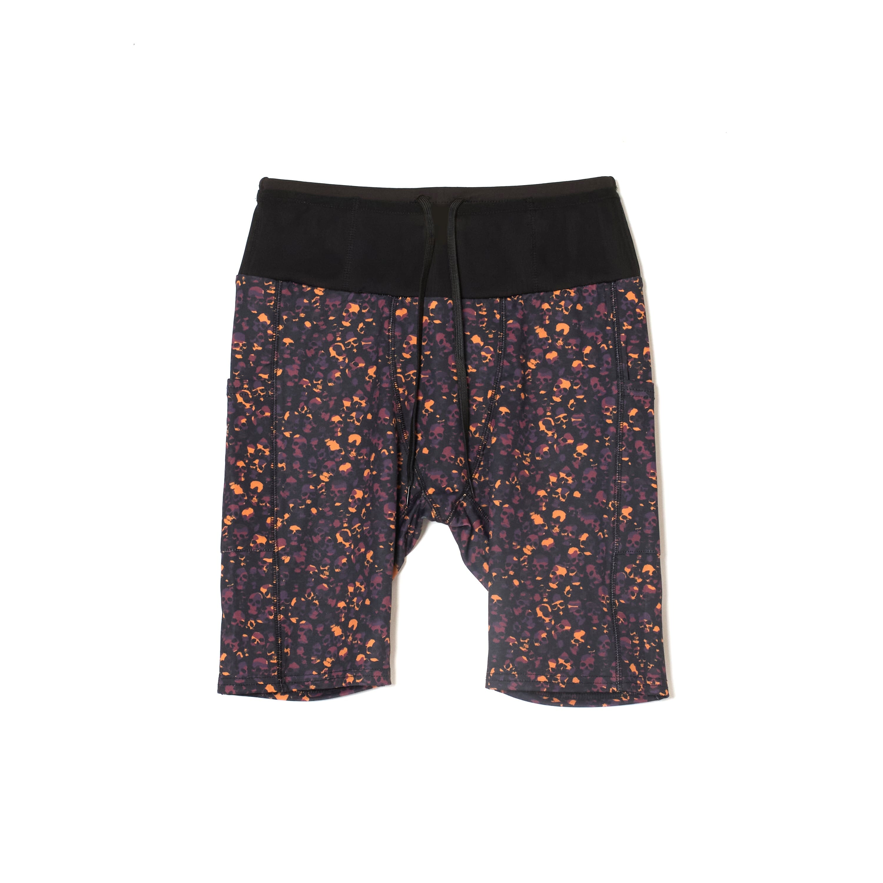 JINGER Men's Running Short Tights JM-2084 Black M 