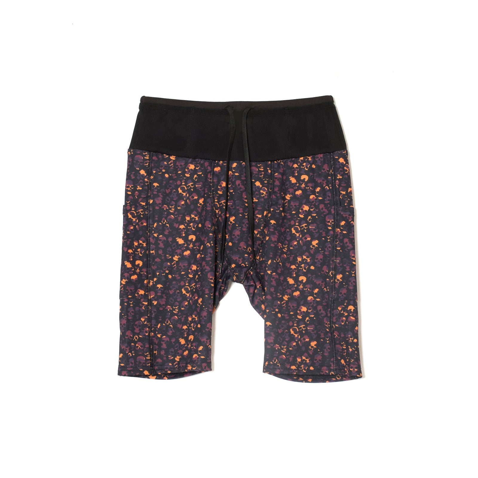 JINGER Men's Running Short Tights JM-2084 Black M 