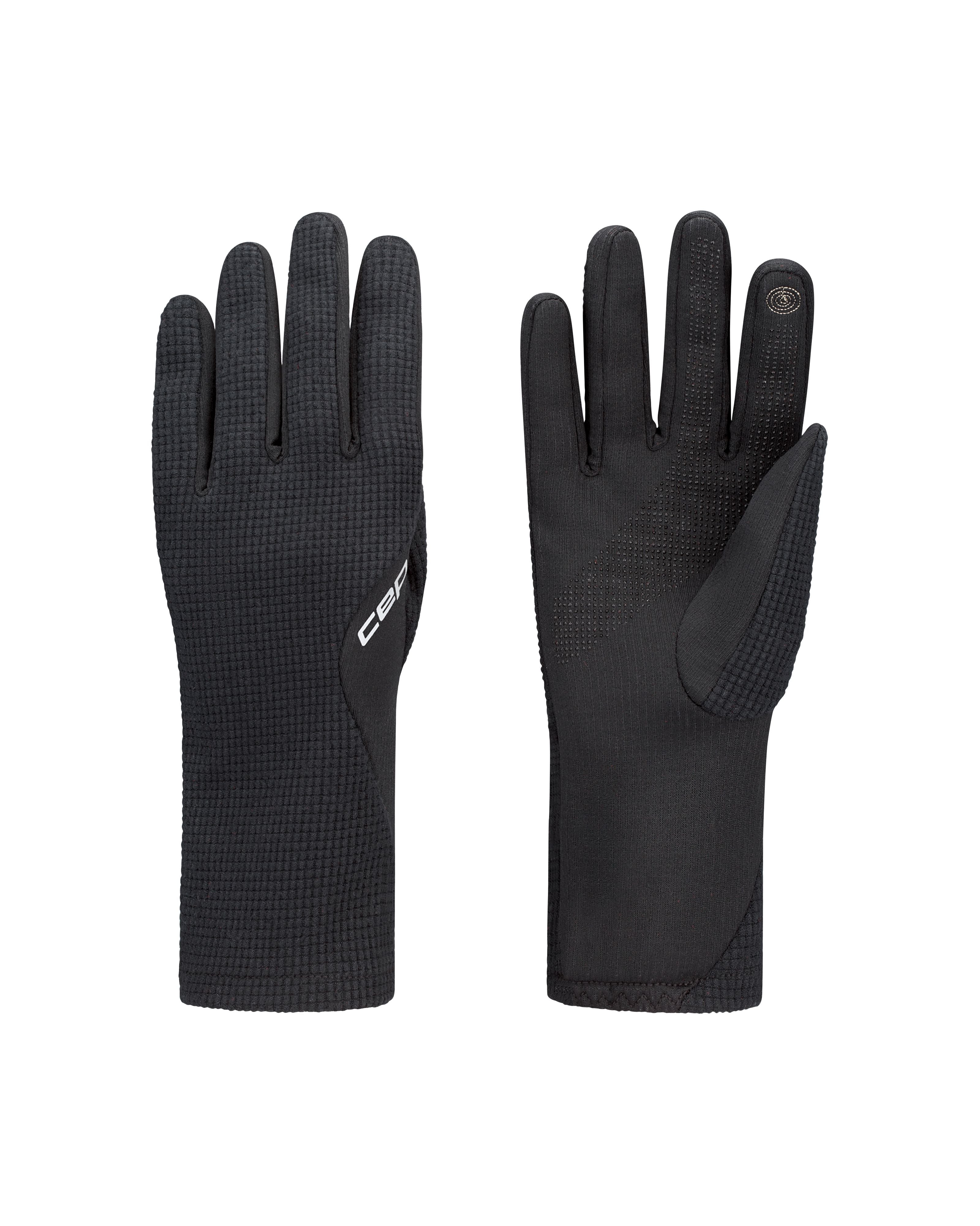 CEP Core Run Thermal Gloves 2.0, Unisex Black S