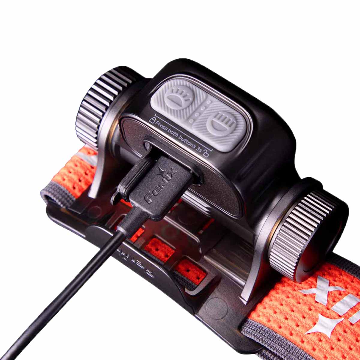 Fenix HM65R-T V2.0 Rechargeable Headlamp + E04R Gift Box