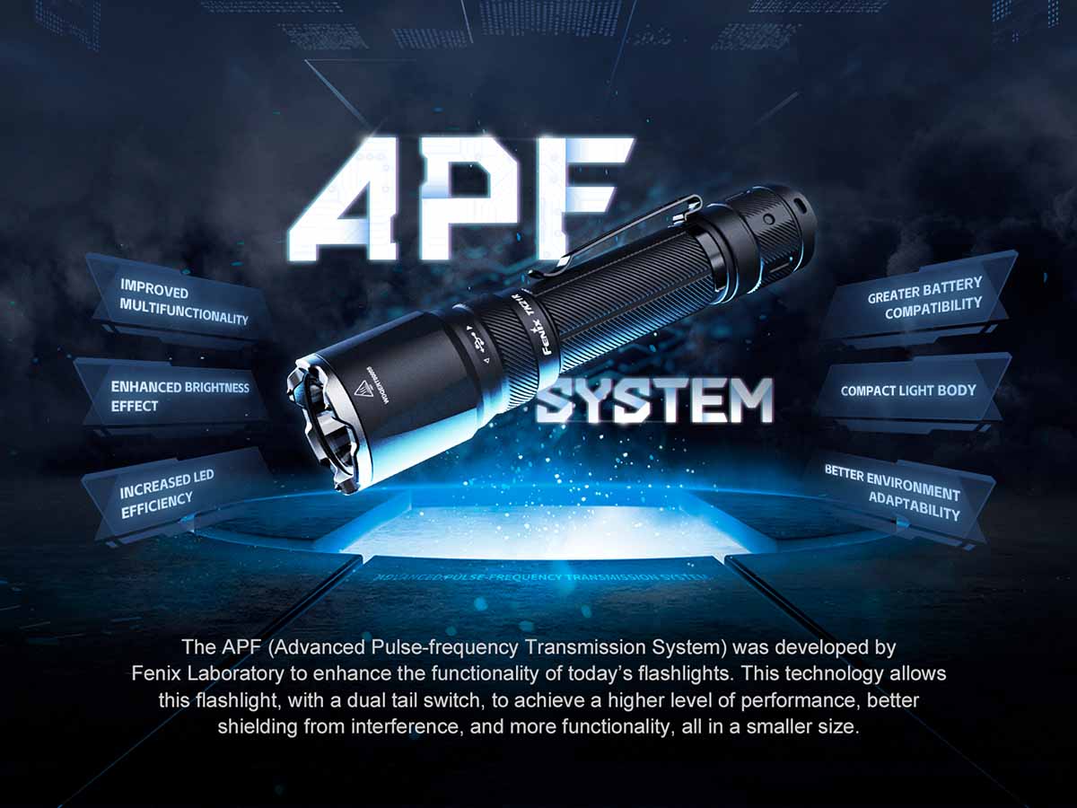 Fenix TK21R Rechargeable Tac Flashlight + T5 Tactical Pen