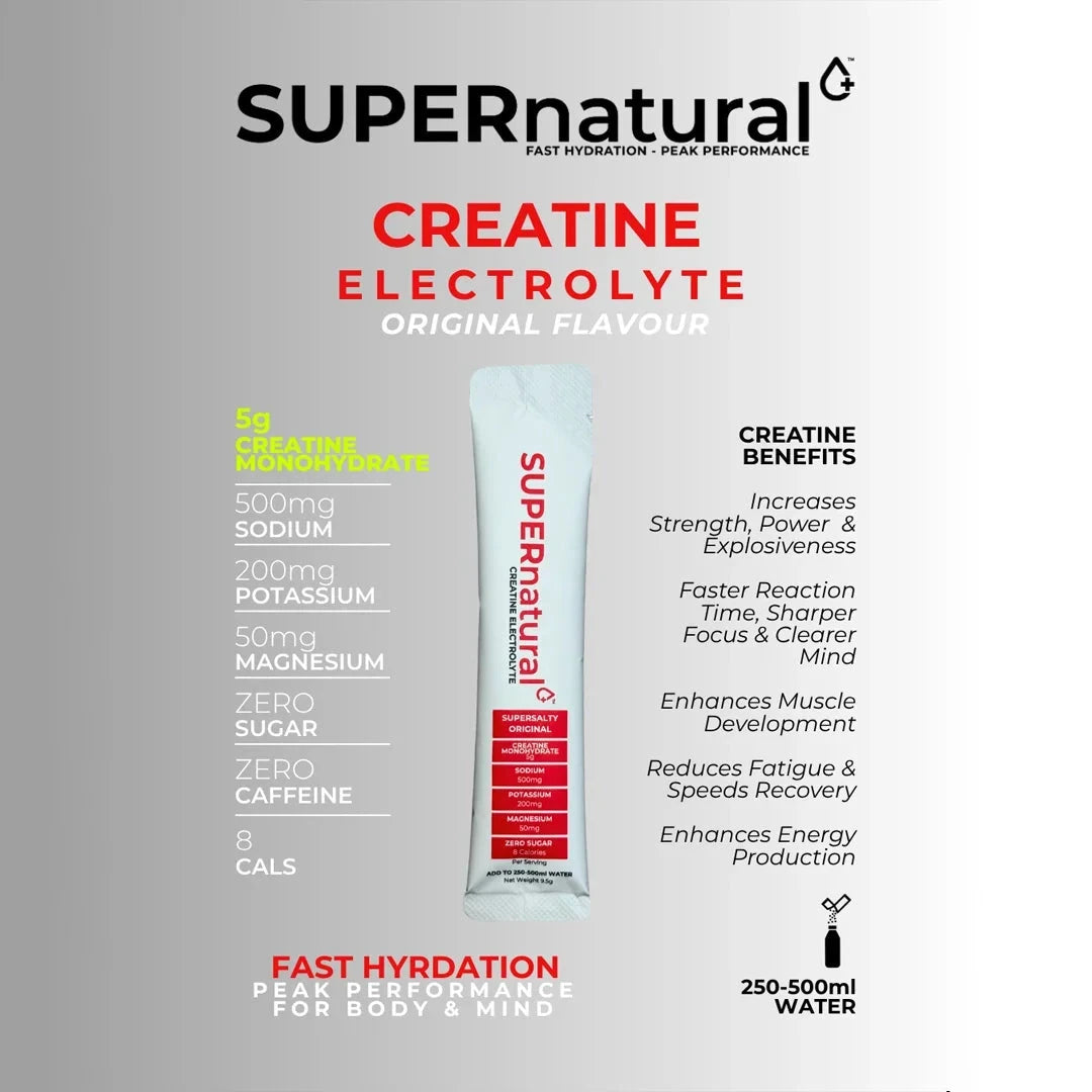 SUPERnatural+ Creatine Electrolytes 