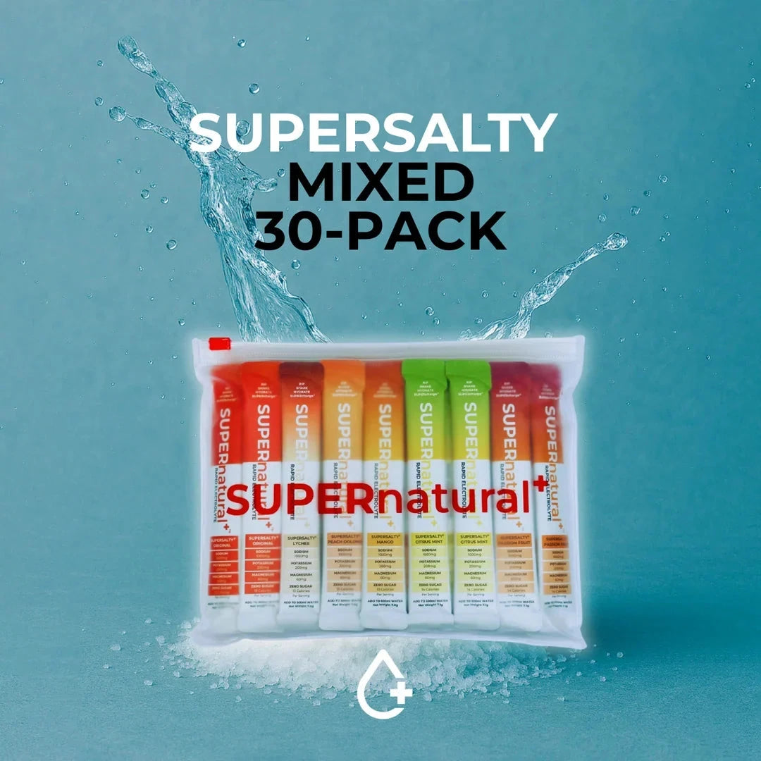 SUPERnatural+ SUPERsalty Rapid Electrolytes Mixed 30-Pack 