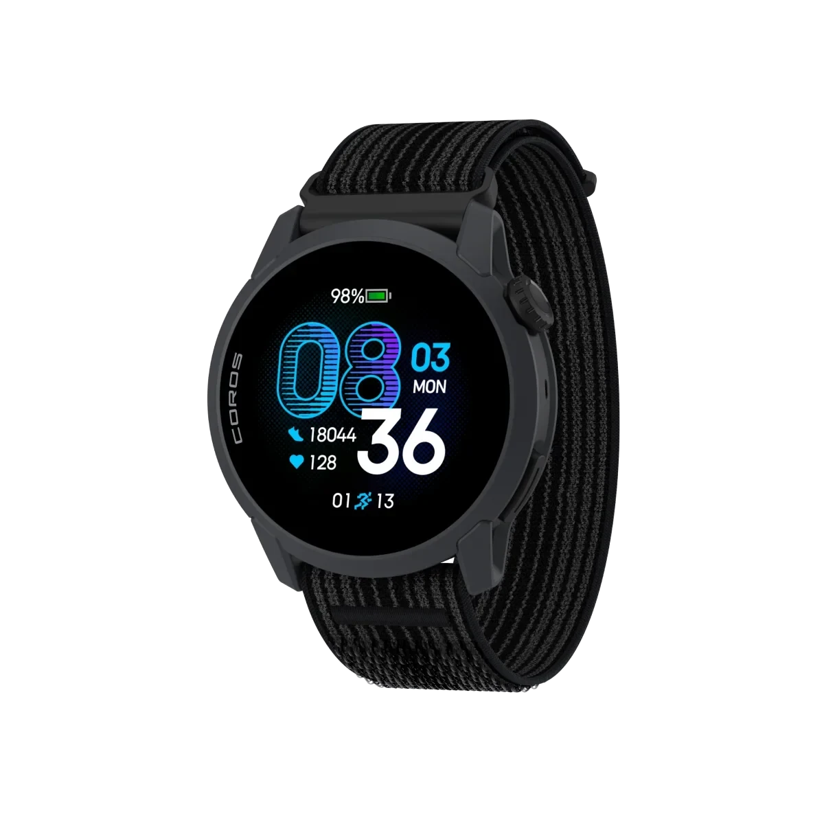 COROS Pace 4 GPS Watch - Black (Nylon Band)