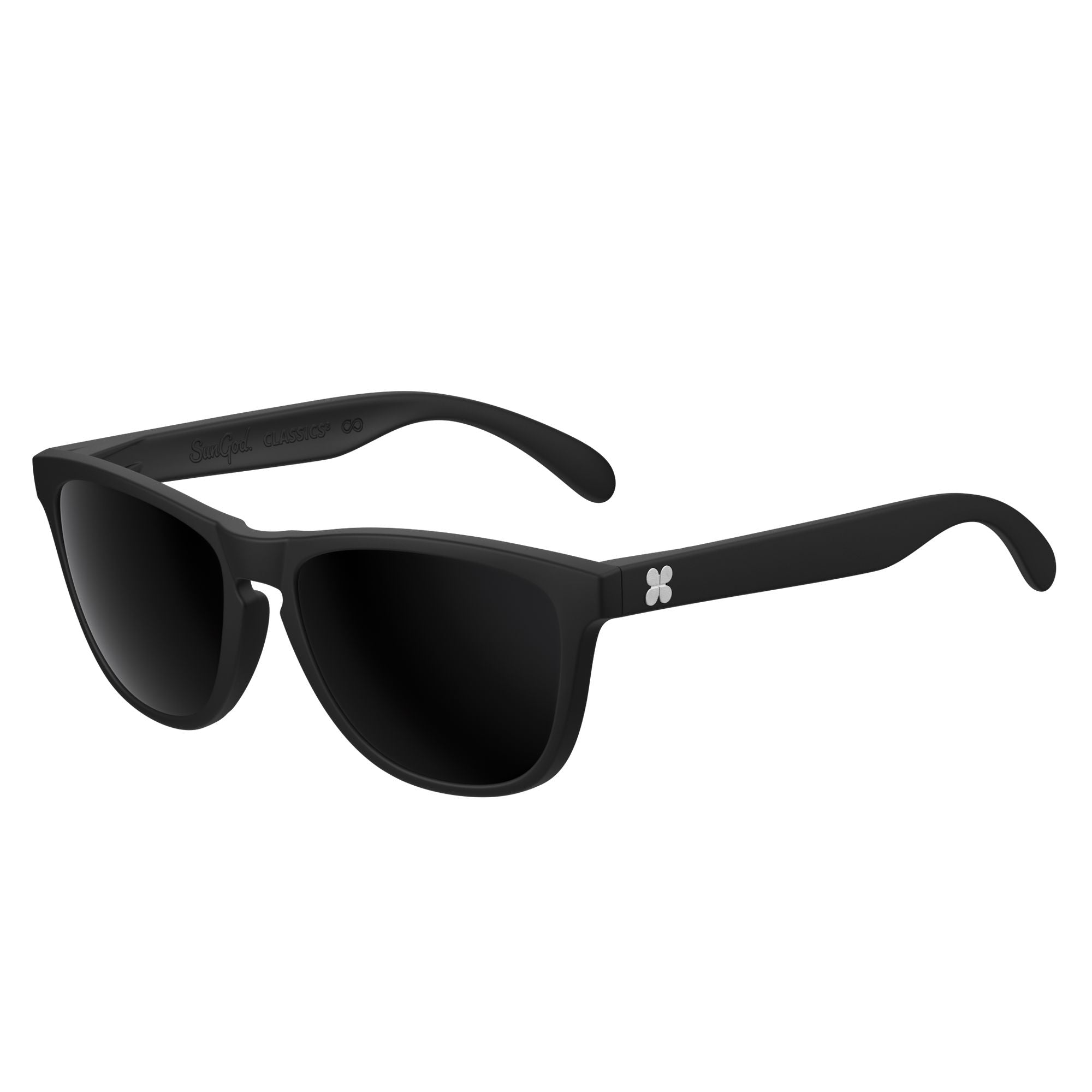 Sungod Classics 8KO glasses Matte Black / Smoke 
