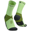 Compressport Ultra Trail Socks V2.0 Woodbine/Shadow Lime T1 (EU 35-38) 