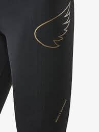 SA1NT Women's P1 Elite Compression Tights - Low Rise Black XS 