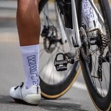 SPORCKS Watts White - Cycling Socks 