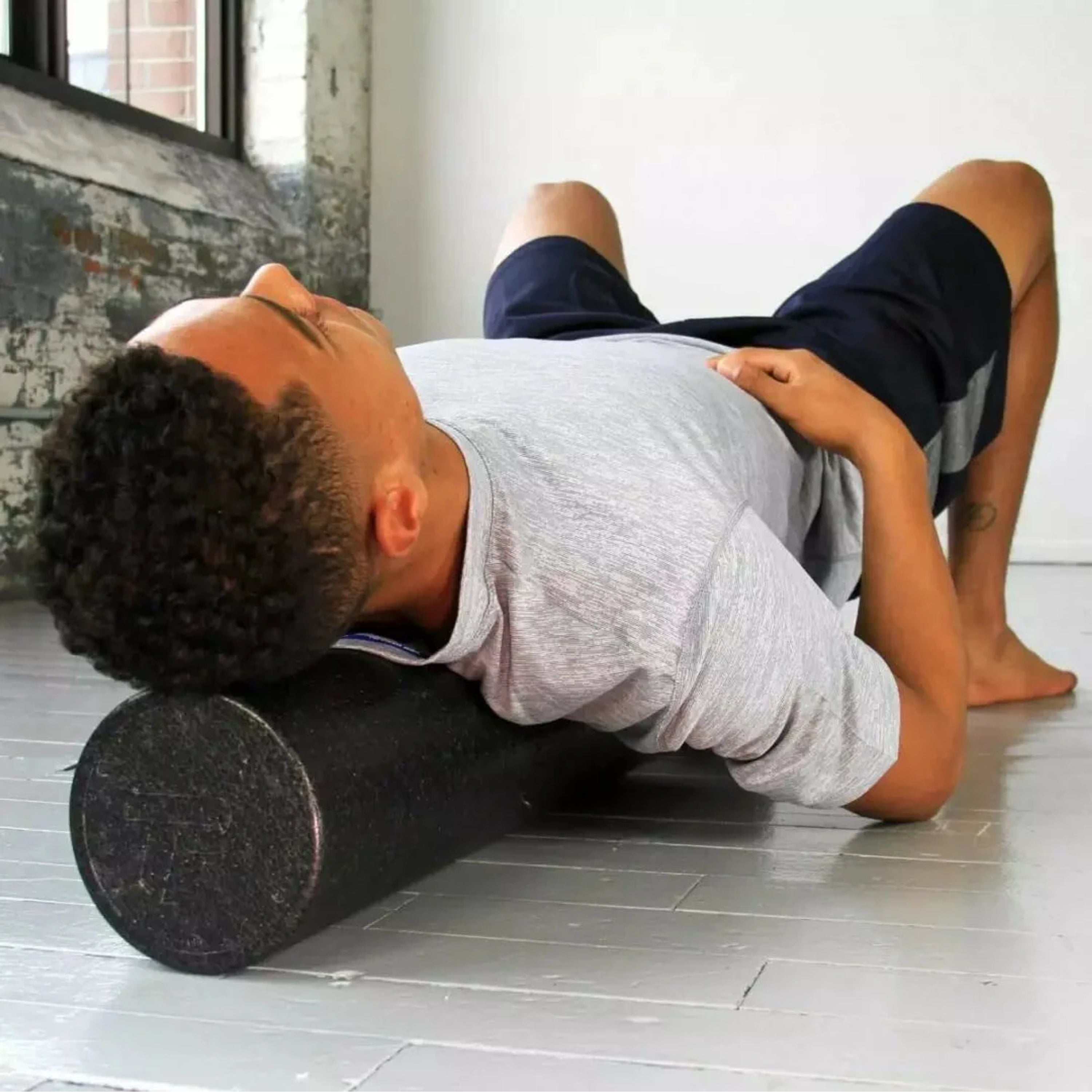 Pro-Tec Foam Roller 6X36-inch-Black (Extra Firm) 