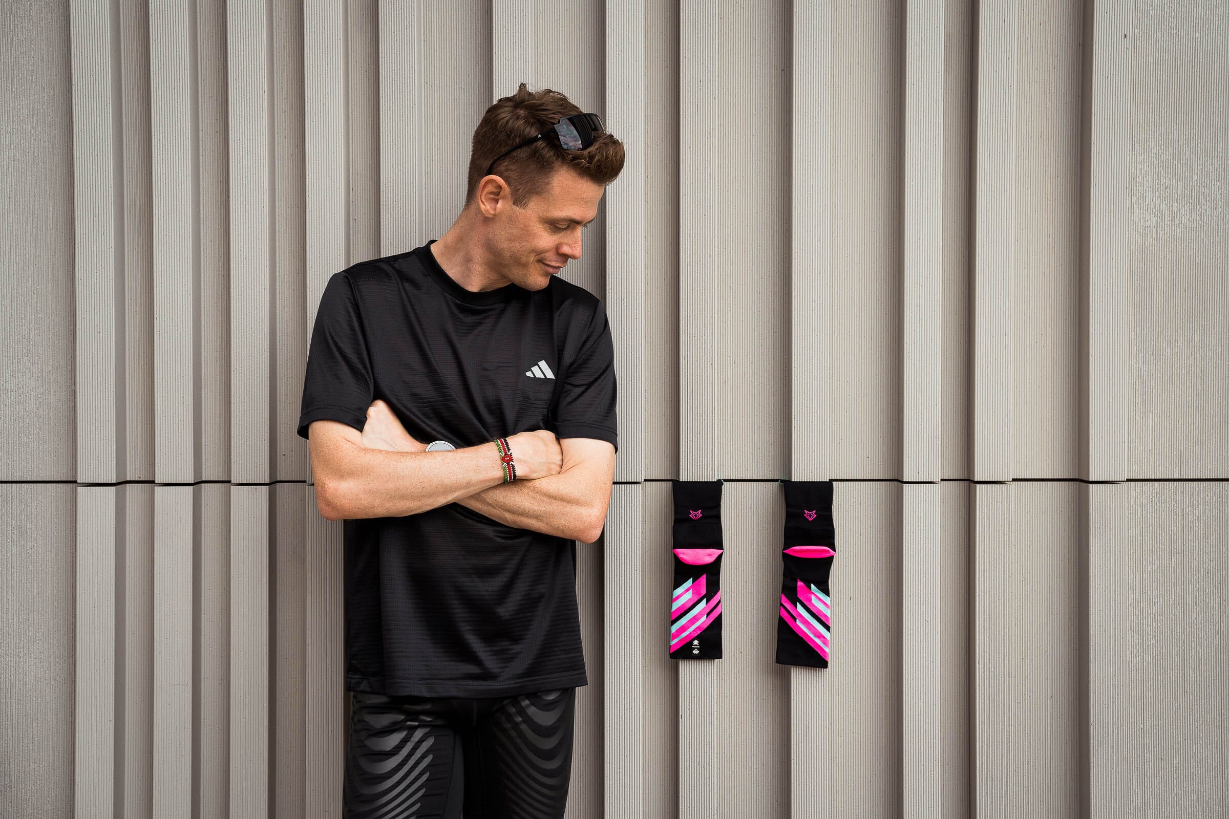 Incylence Renewed 97 Philipp Pflieger Training V4 Black Mint Pink Socks 