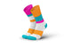 Incylence Running Bands Cyan Orange Socks Cyan Orange EU 35-38 