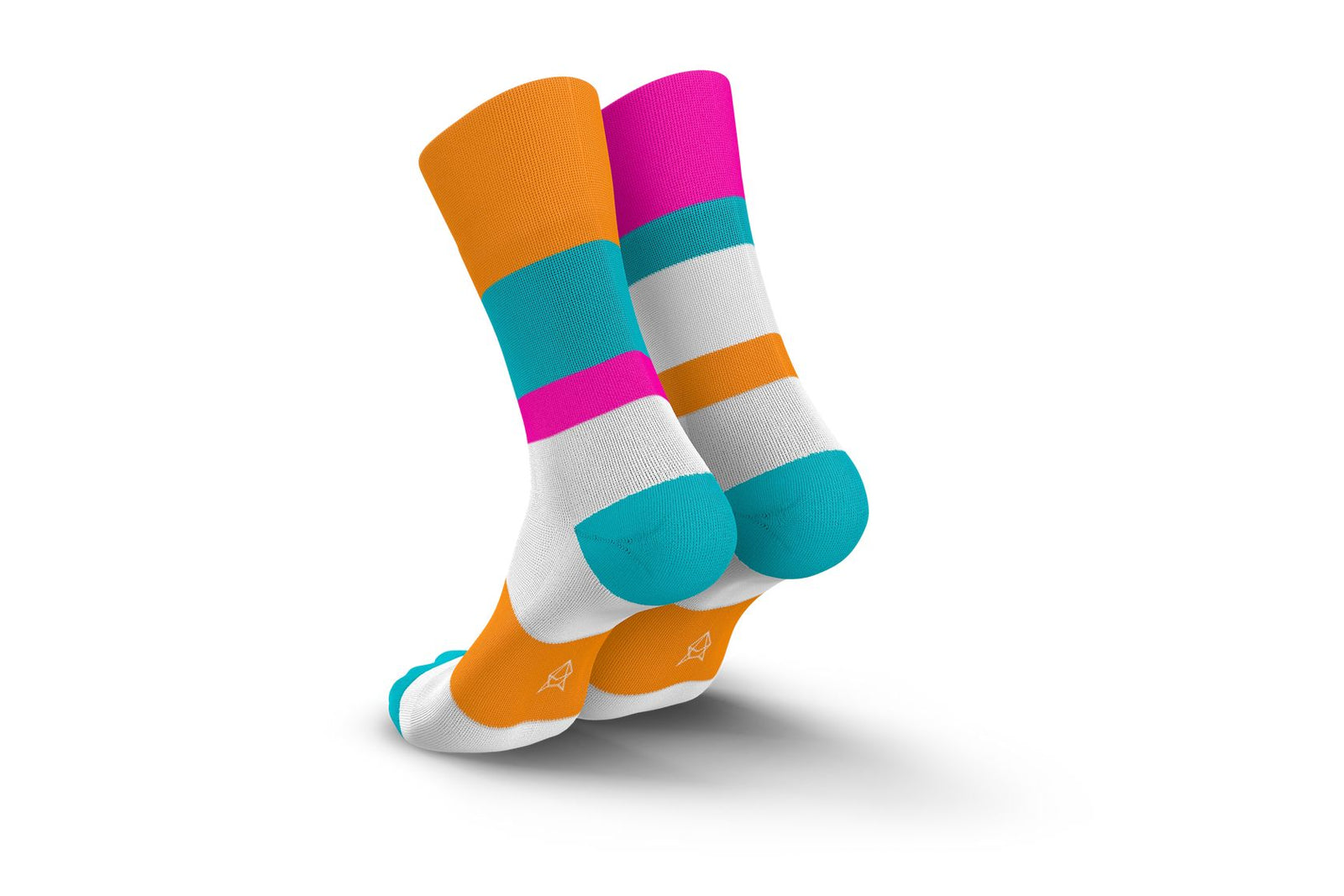 Incylence Running Bands Cyan Orange Socks Cyan Orange EU 35-38 