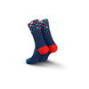 Chaussettes Incylence Running Crystals Marine Cyan Inferno