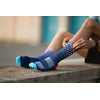INCYLENCE RUNNING CRYSTALS NAVY CYAN INFERNO Socks INCYLENCE
