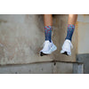 INCYLENCE RUNNING CRYSTALS NAVY CYAN INFERNO Socks INCYLENCE