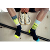 Incylence Running Diagonals Navy Canary Socks 