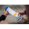 INCYLENCE RUNNING DISRUPTS WHITE BLUE ORANGE Socks INCYLENCE