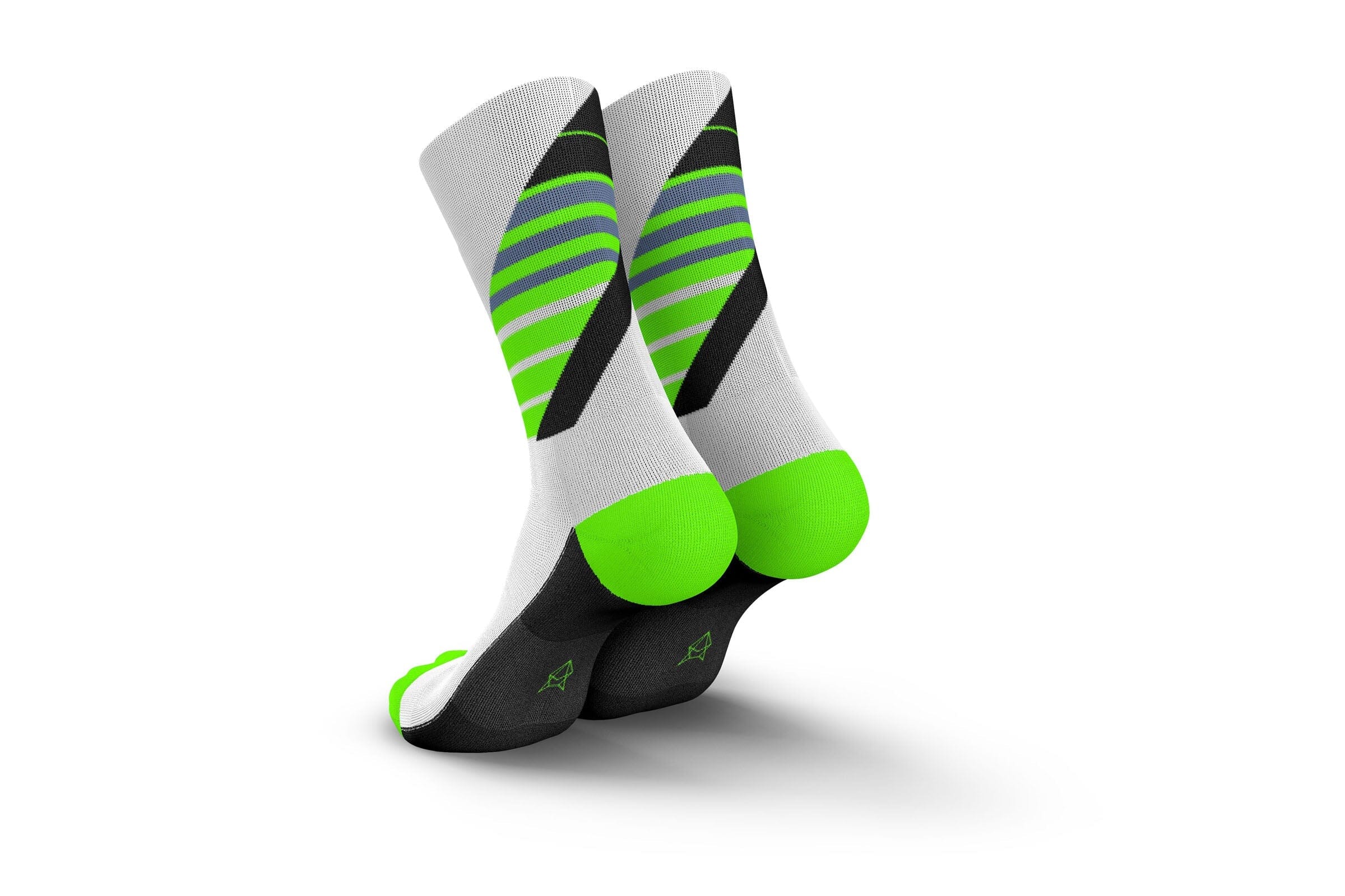 Incylence Running Ladders Black Green Socks 