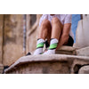 Incylence Running Ladders Black Green Socks 
