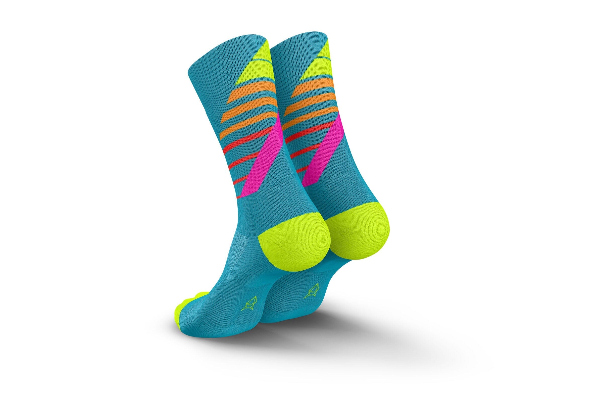 Incylence Running Ladders Blue Pink Socks 